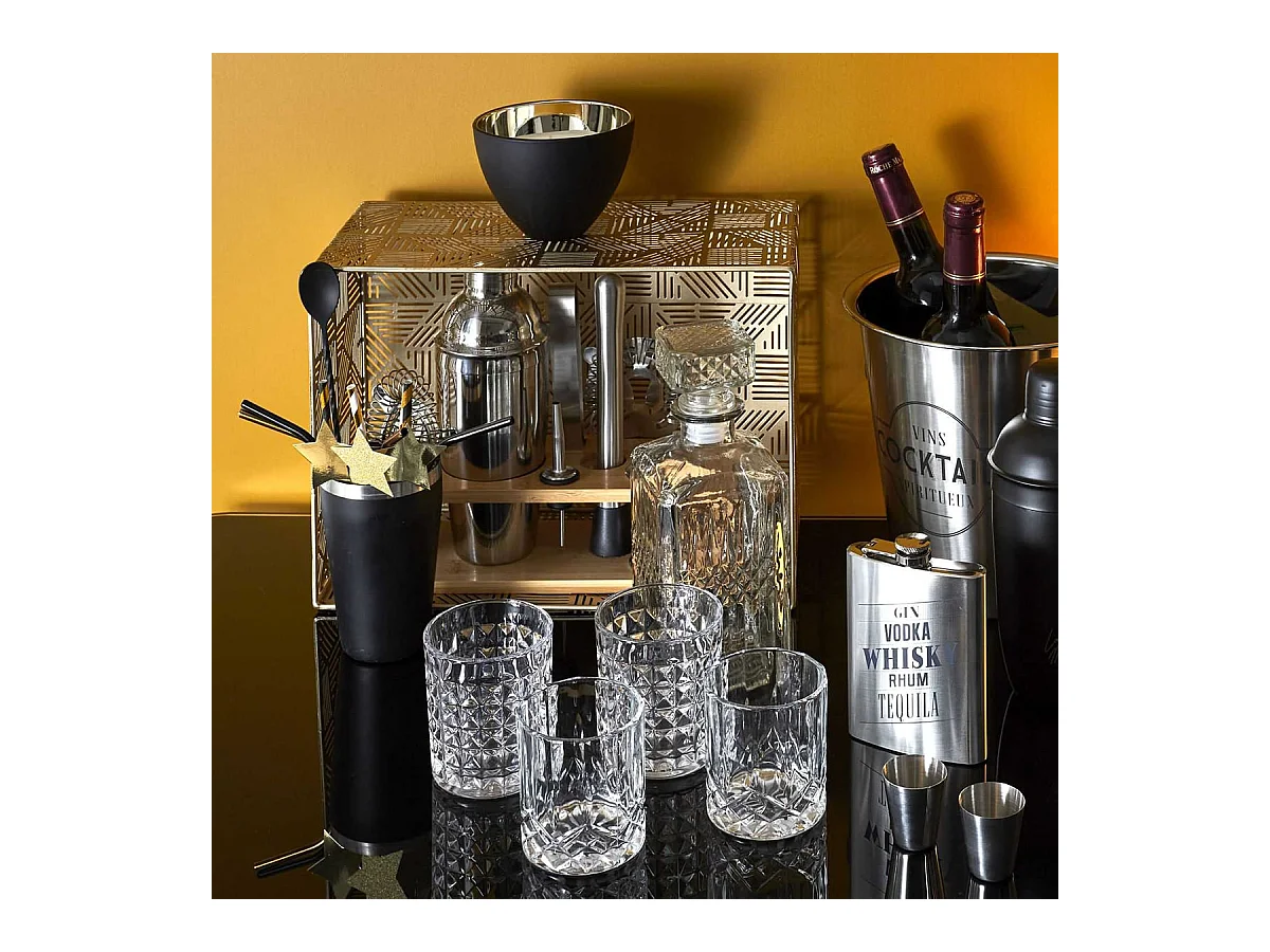 Coffret 4 Accessoires pour Cocktail - TONIC