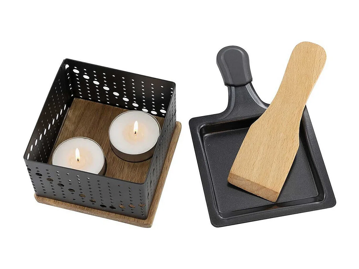 Raclette Individuelle Chauffée à la Bougie - CANDELL