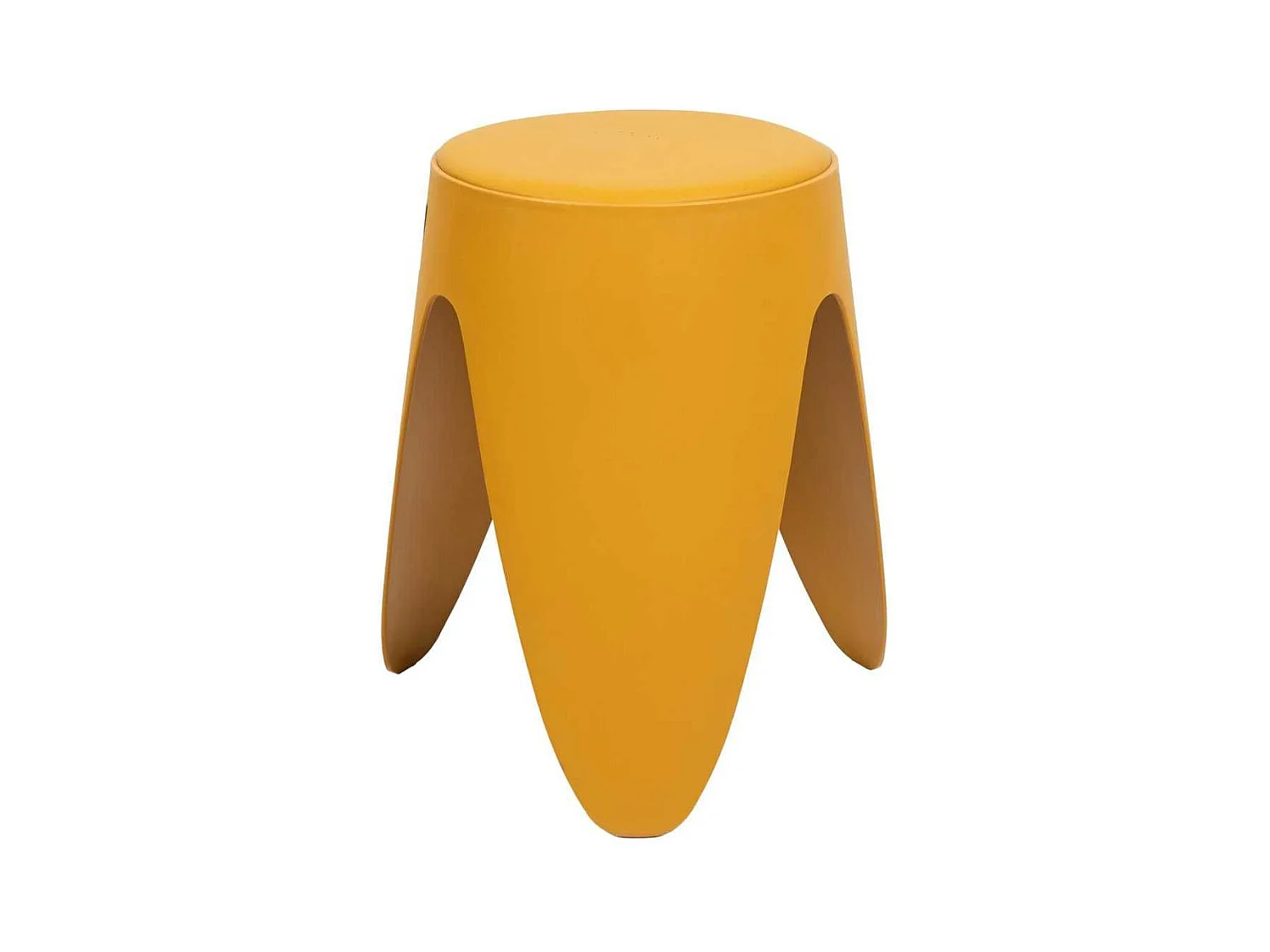 Tabouret Jaune Moutarde 46 cm - QARIS