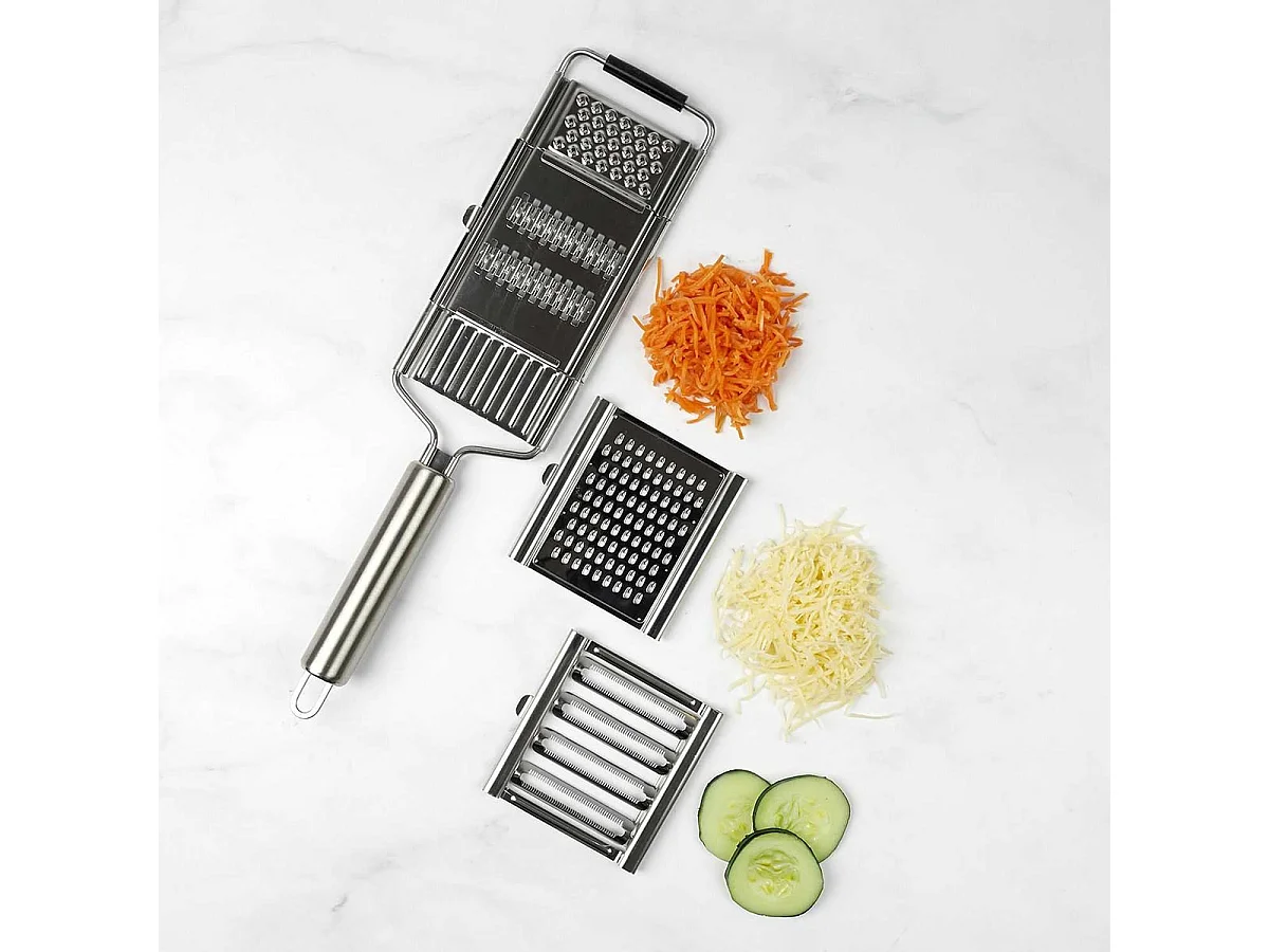 Râpe à Légumes avec 3 Lames interchangeables - RAPTOU