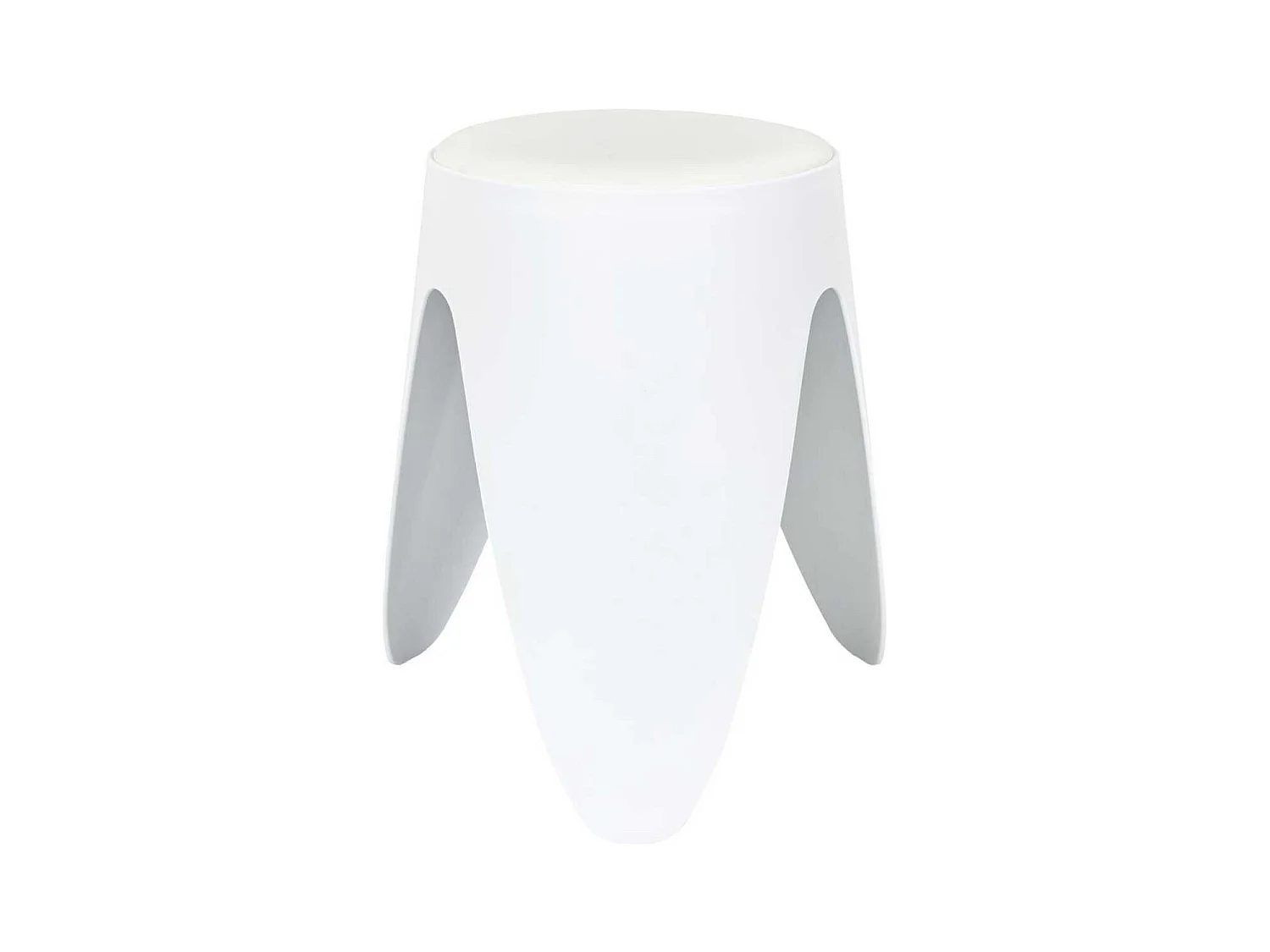 Tabouret Blanc 46 cm - QARIS