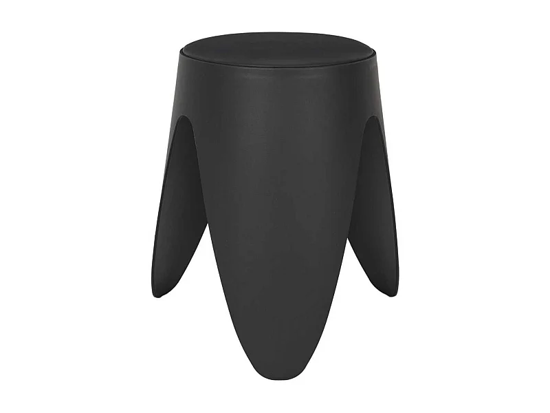 Tabouret Noir 46 cm - QARIS