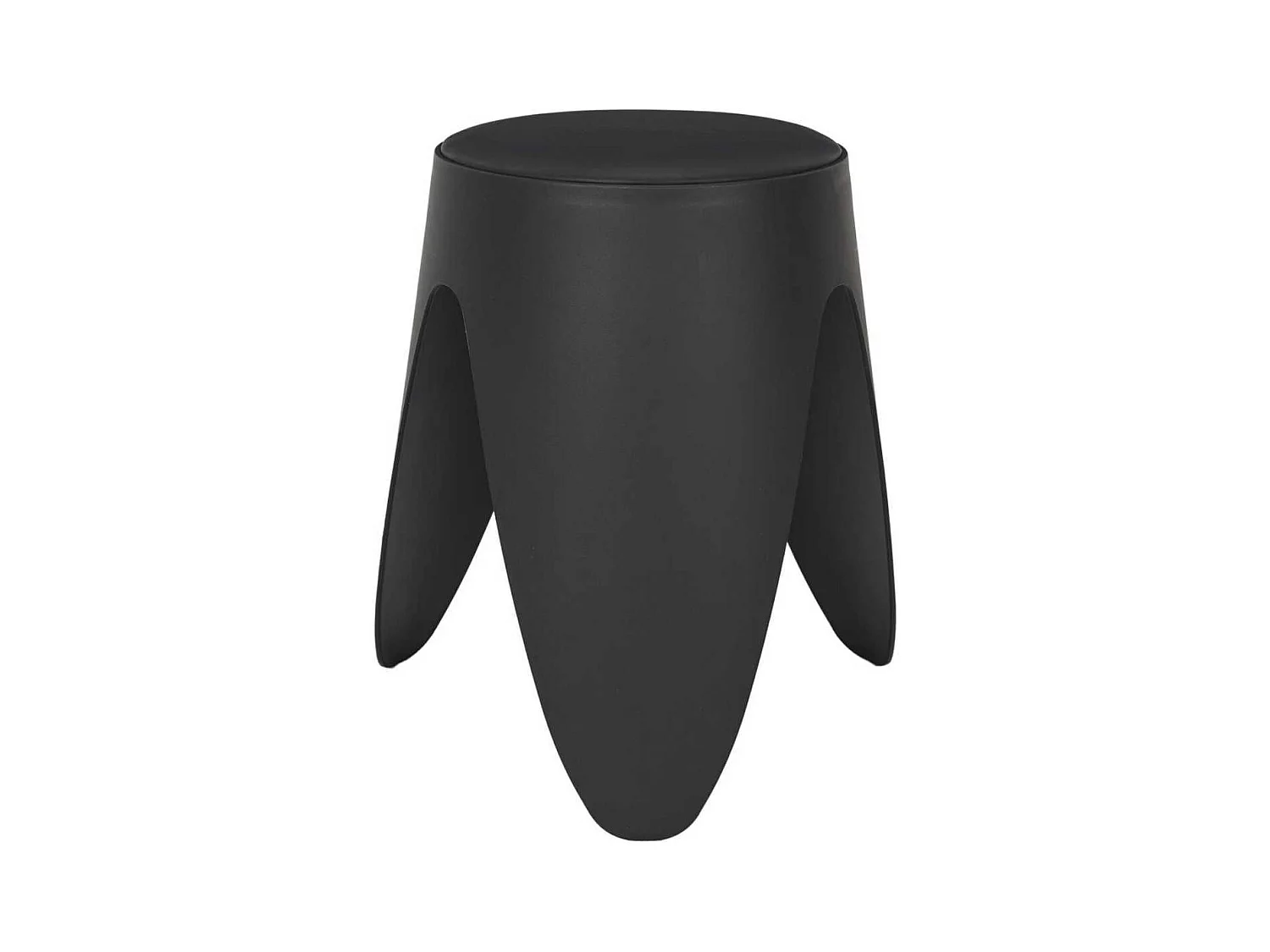 Tabouret Noir 46 cm - QARIS