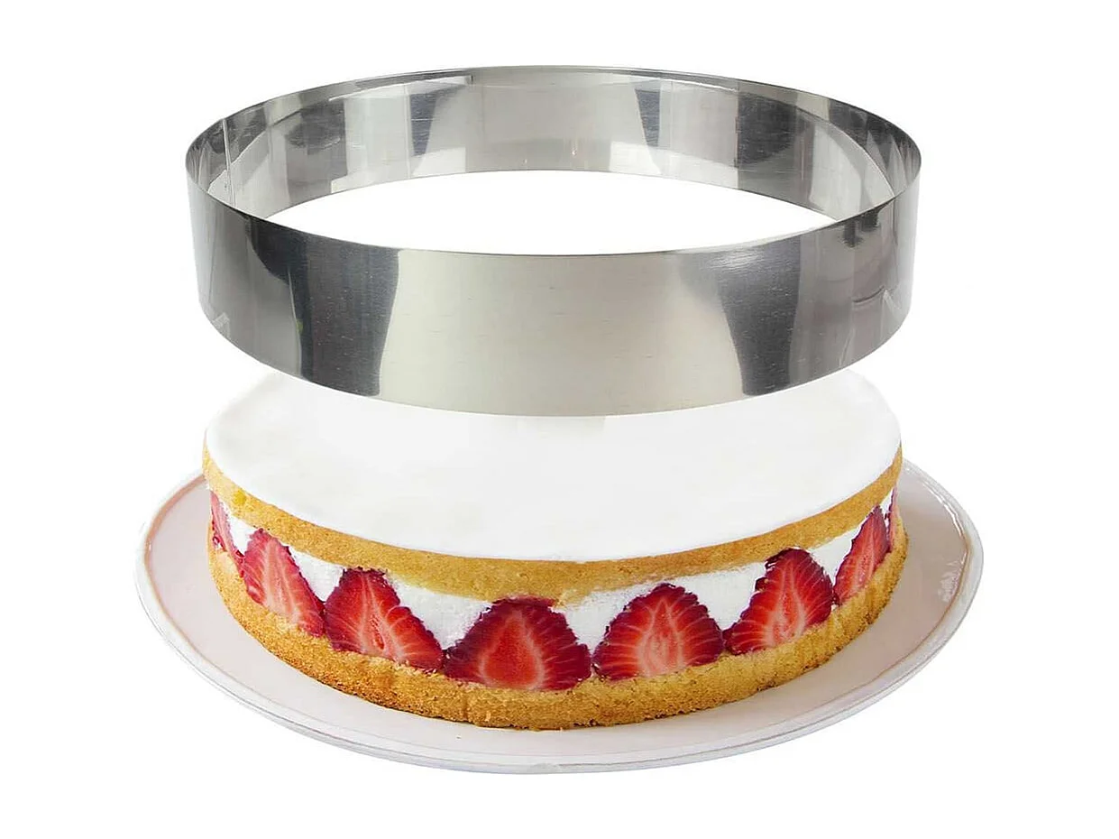 Lot de 3 Cercles Pâtissier 3 Tailles - OPERA