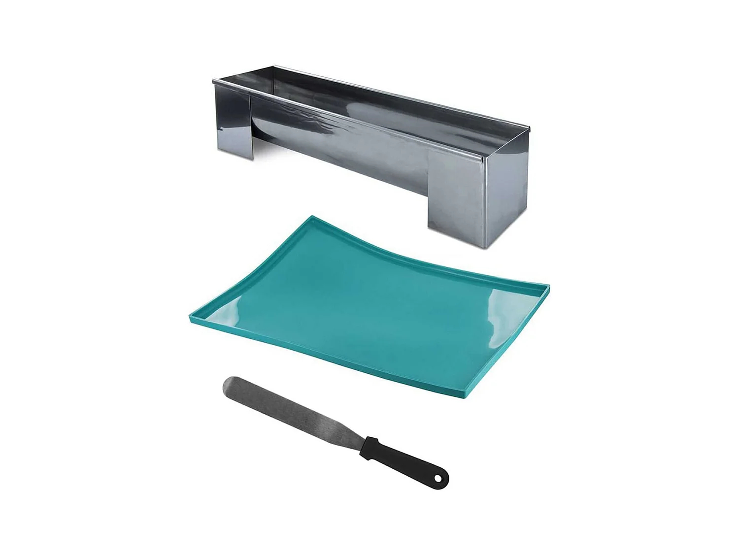 Coffret Pâtisserie Spécial Bûche avec Moule et Plaque à Génoise - GENOVA