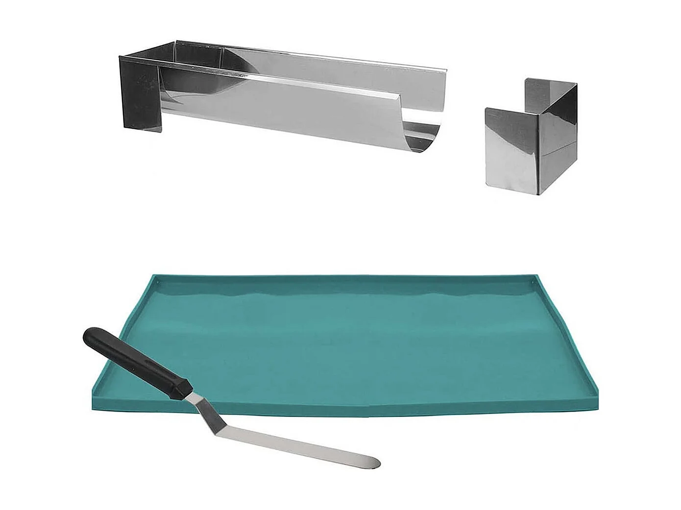 Coffret Pâtisserie Spécial Bûche avec Moule et Plaque à Génoise - GENOVA