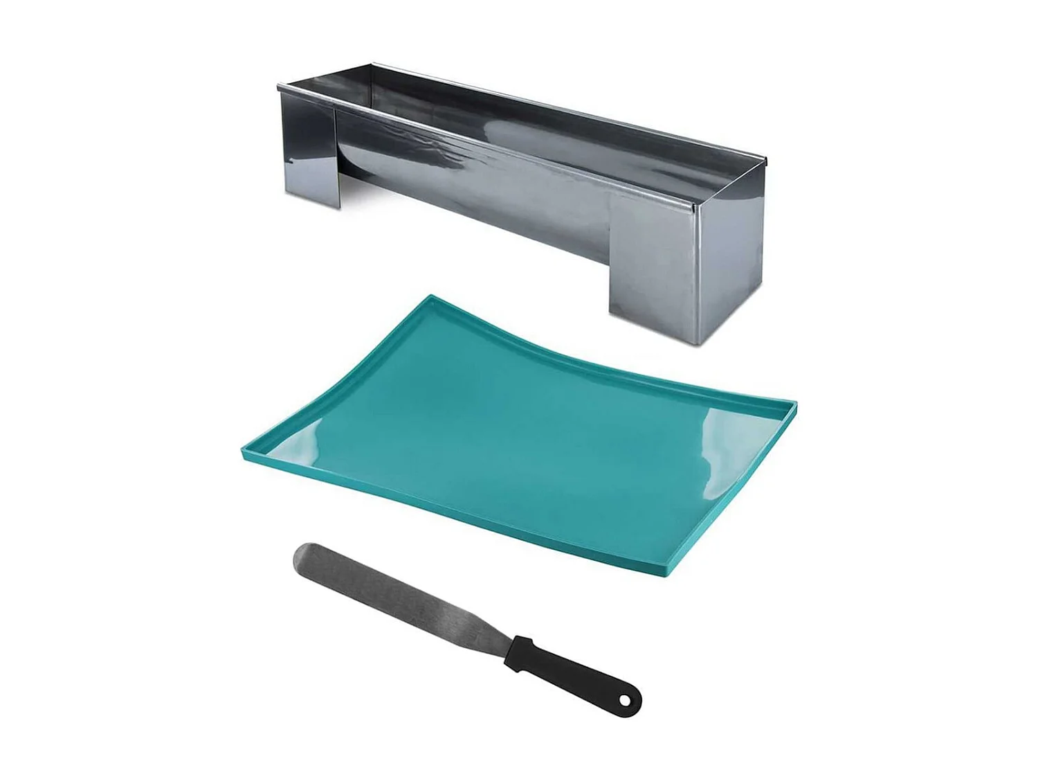 Coffret Pâtisserie Spécial Bûche avec Moule et Plaque à Génoise - GENOVA