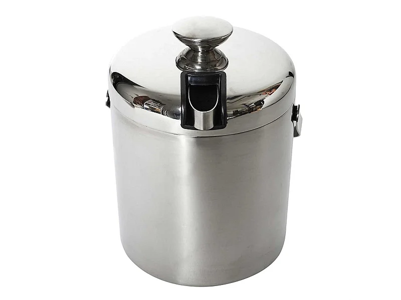 Seau à Glace en Métal avec Couvercle et Pince - PUNCH