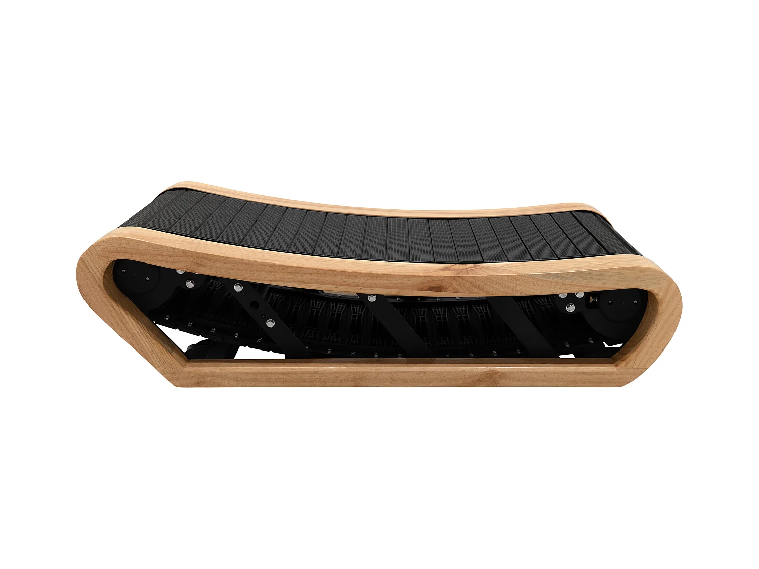 Cinta de Correr Curva con  Energía autogenerada – Roble Claro