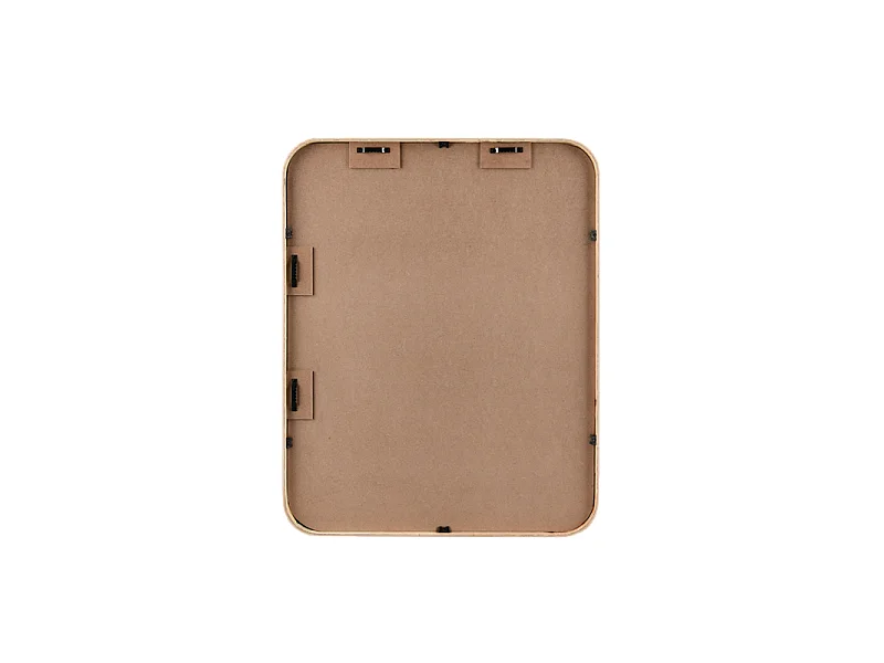 Miroir Tilda, cadre bois, format compact