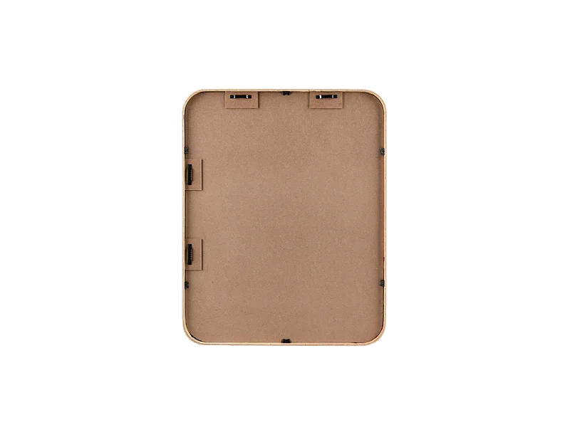 Miroir Tilda, cadre bois, format compact