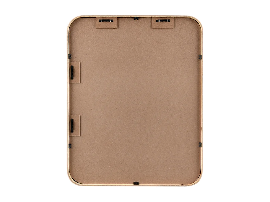 Miroir Tilda, cadre bois, format compact