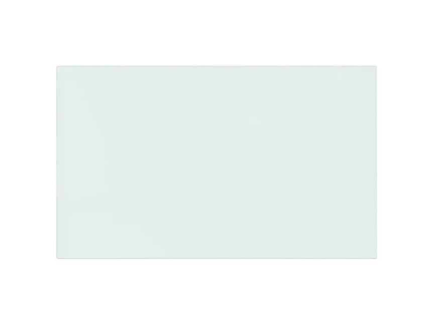 Plaque de verre pour cheminée rectangulaire 100x60 cm