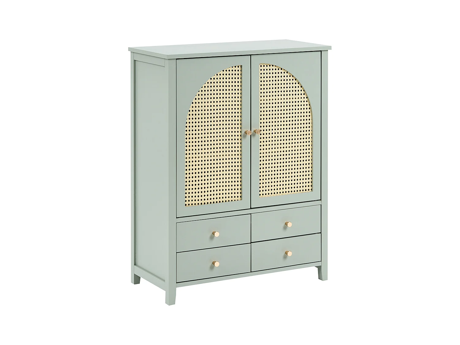 Meuble à chaussures BENDIGO Vert menthe