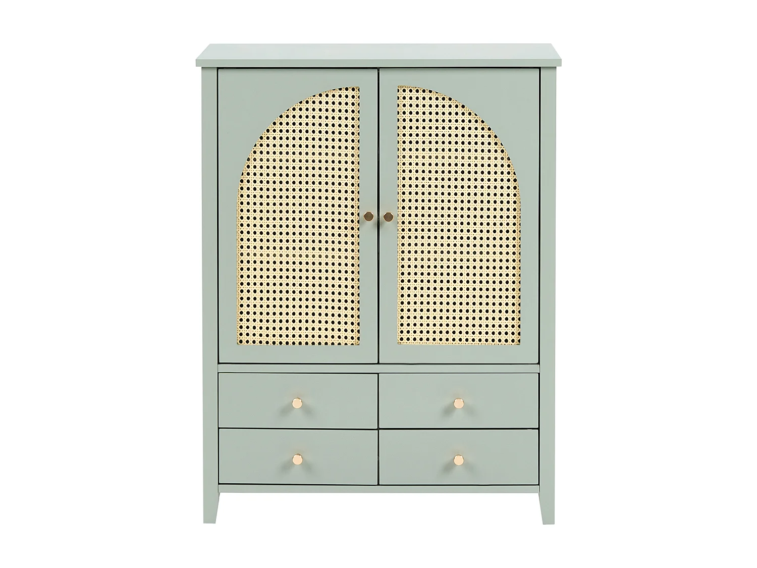 Shoe Storage Cabinet BENDIGO Mint Green