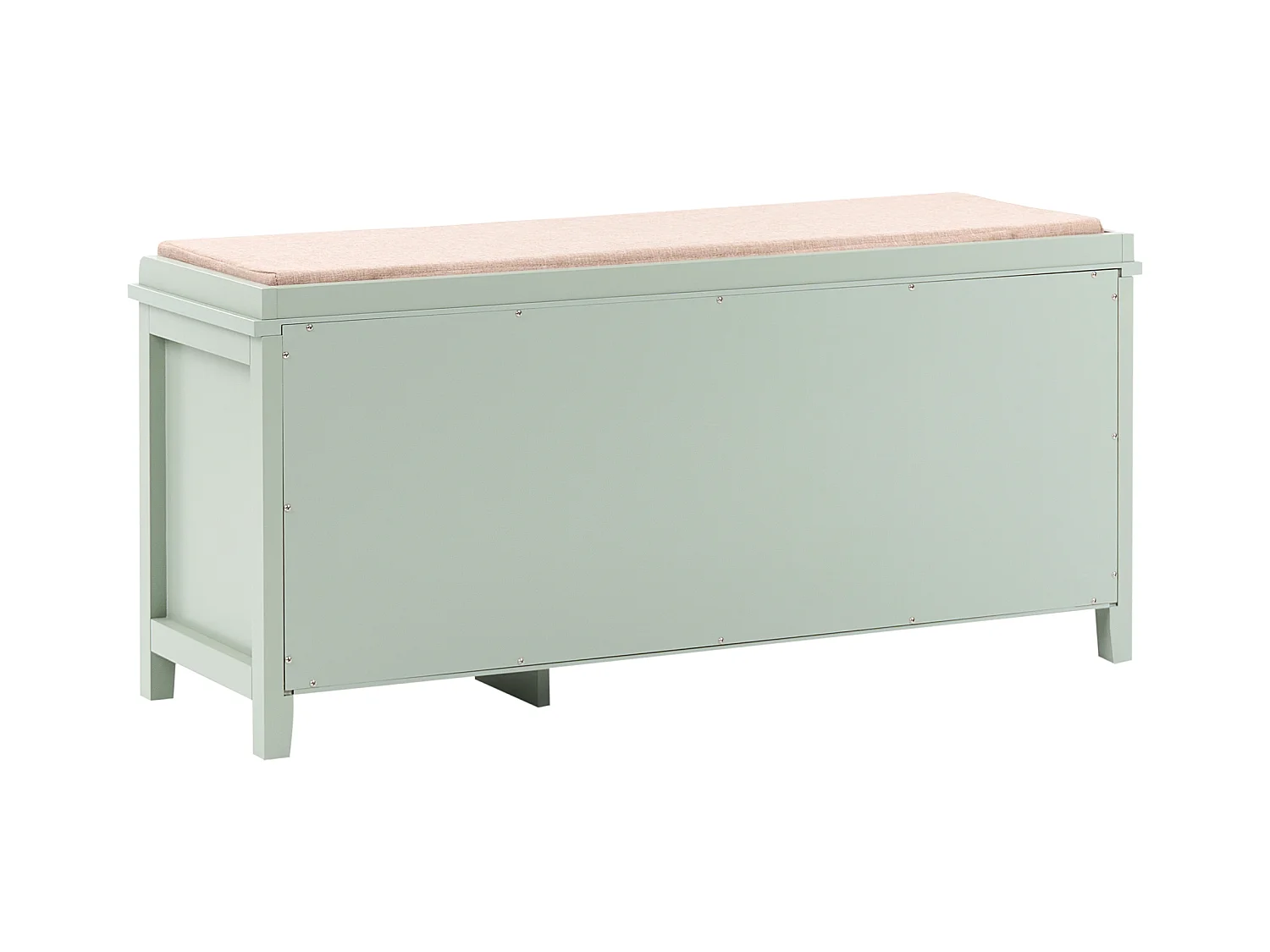 Banc et meuble de rangement pour chaussures BENDIGO Vert menthe