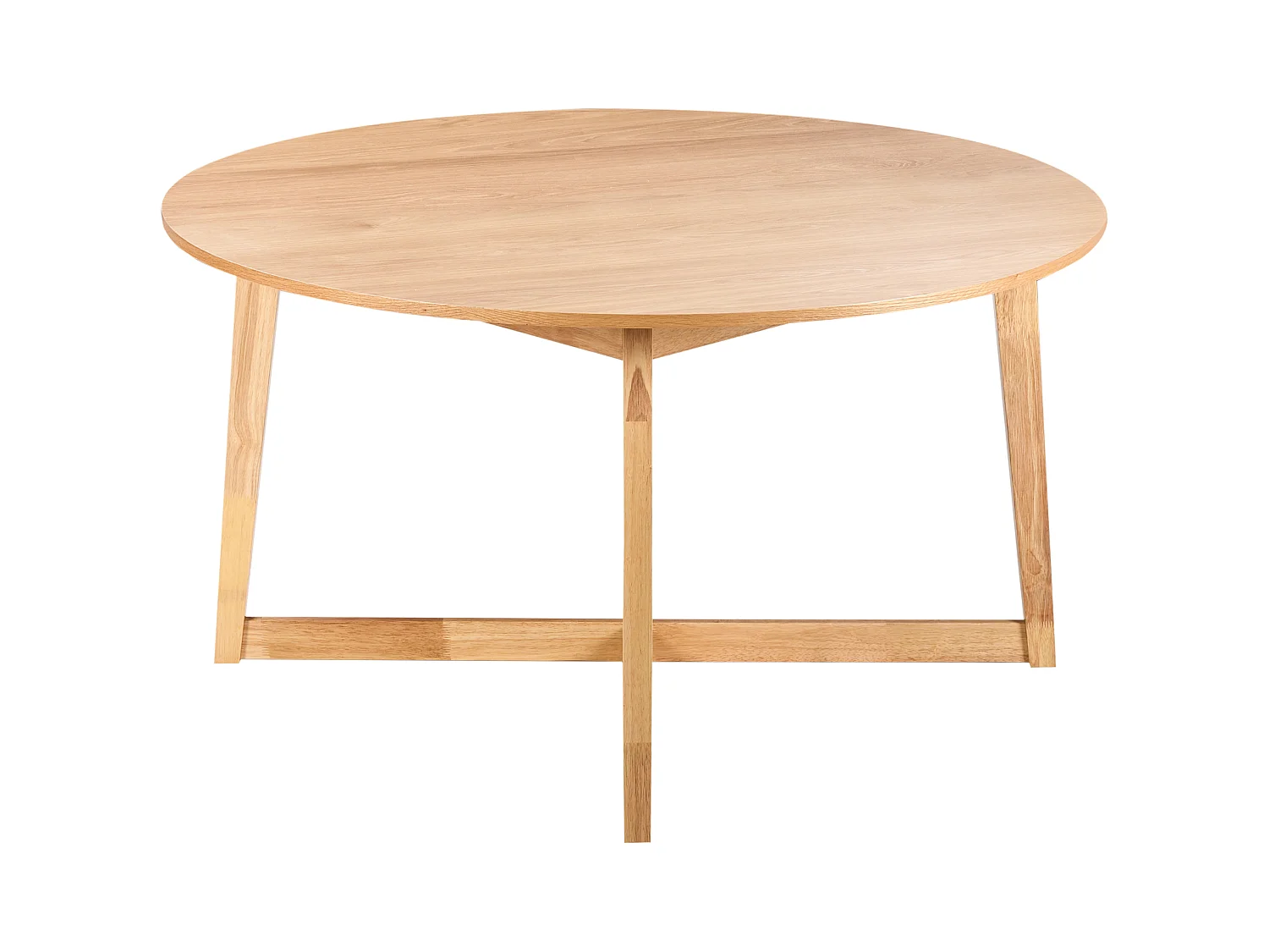 Table de repas WAIPORI Chêne clair 140 cm 140 cm