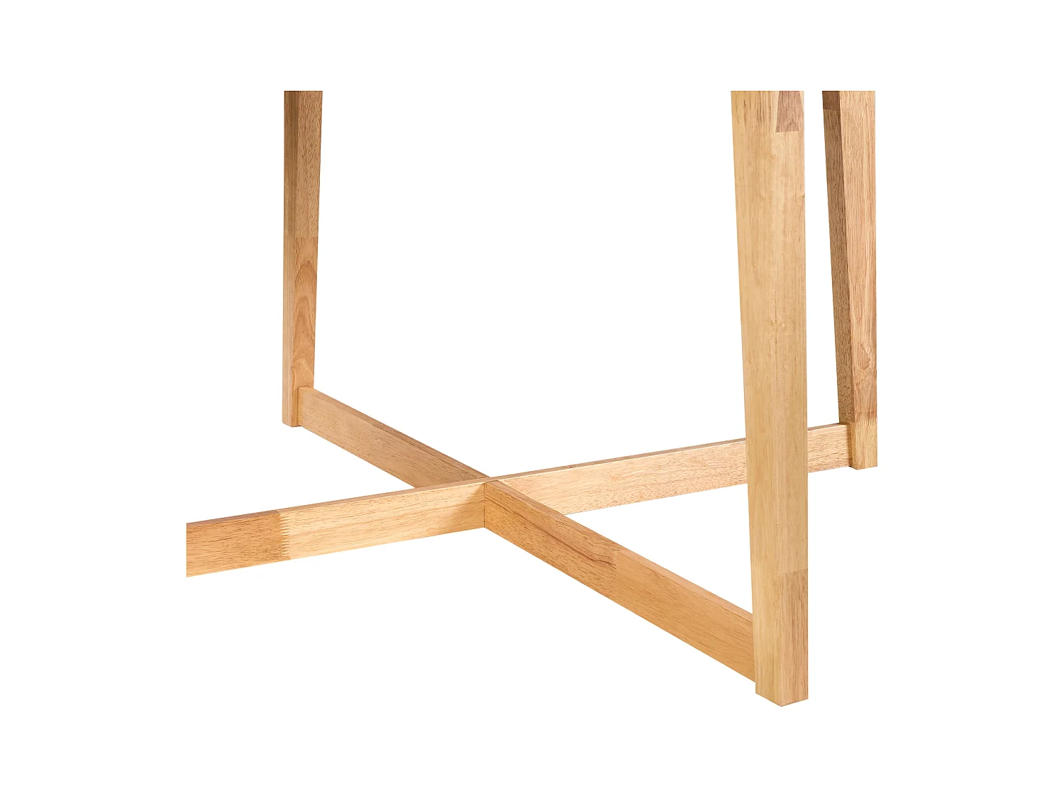 Table de repas WAIPORI Chêne clair 140 cm 140 cm