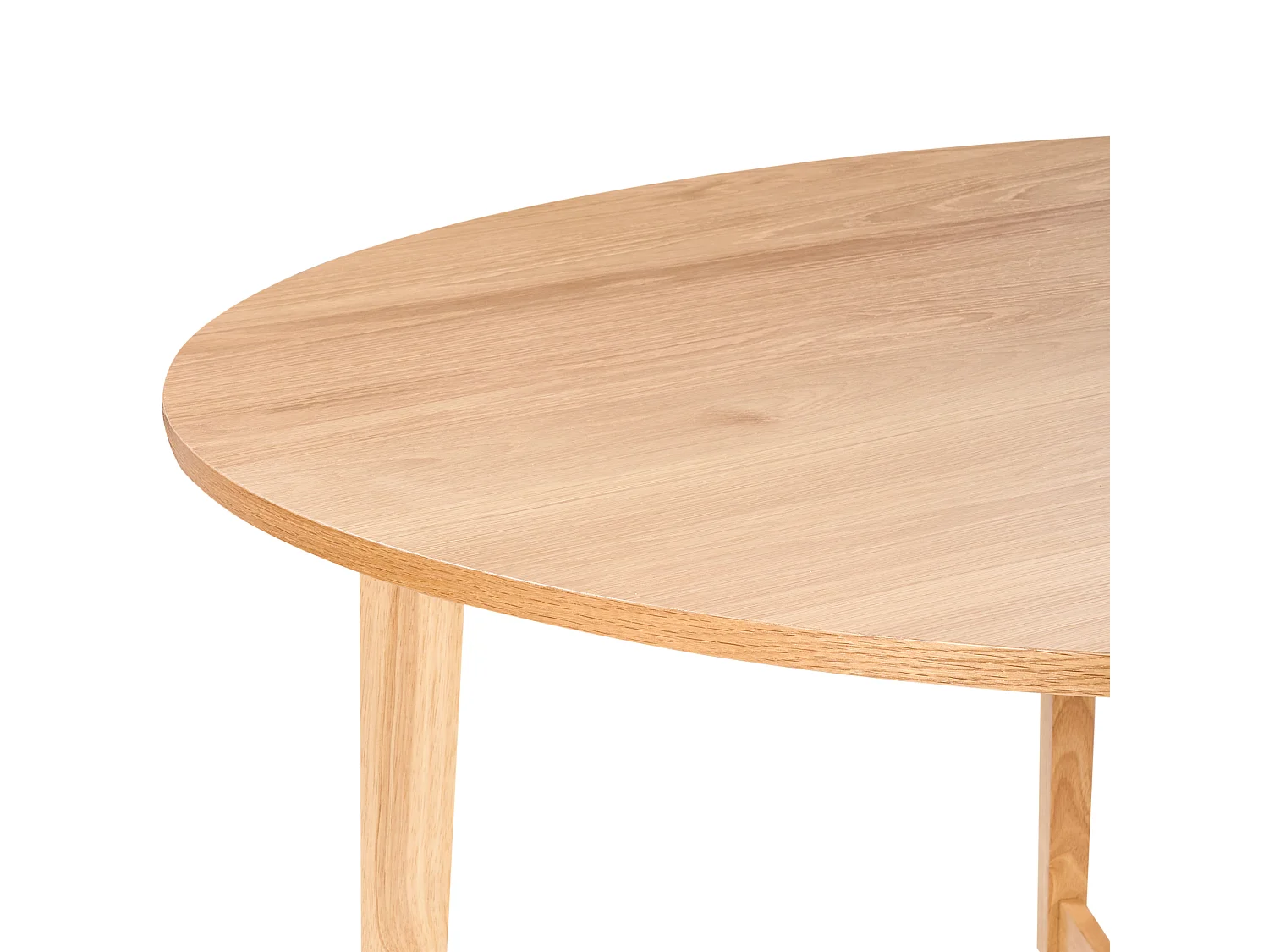 Table de repas WAIPORI Chêne clair 140 cm 140 cm