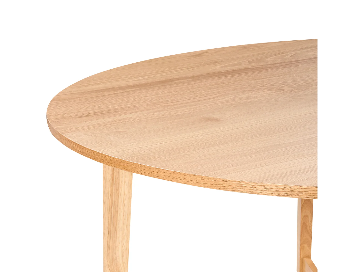 Table de repas WAIPORI Chêne clair 140 cm 140 cm