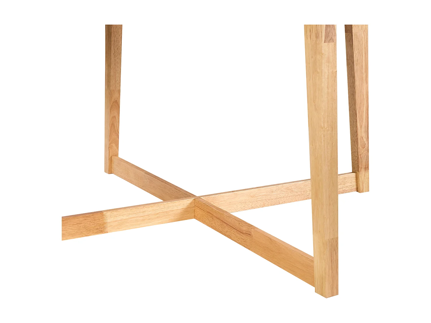 Table de repas WAIPORI Chêne clair 140 cm 140 cm