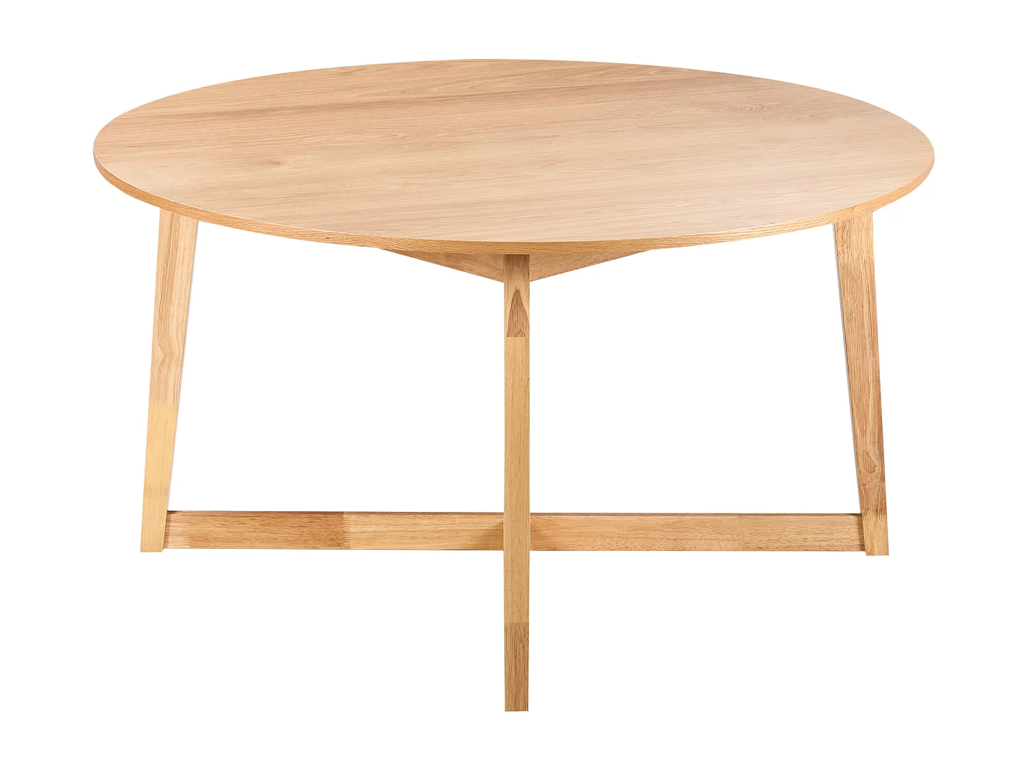 Table de repas WAIPORI Chêne clair 140 cm 140 cm