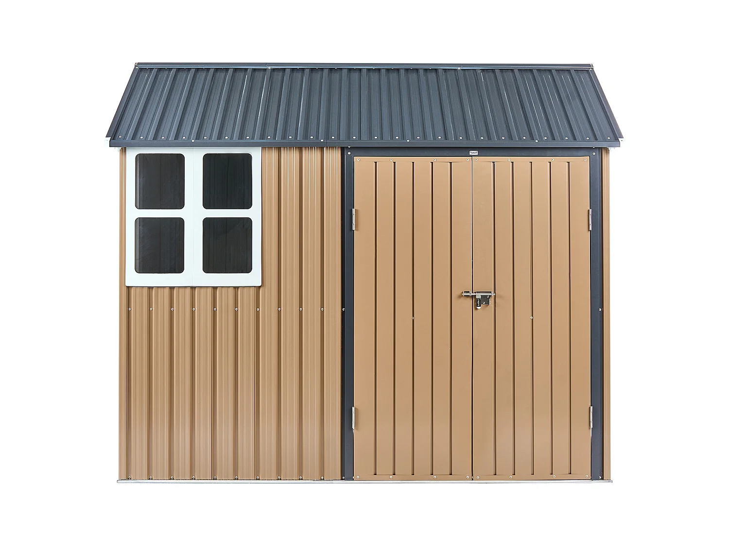 Abri de jardin NOCCIANO 248 cm 161 cm Marron