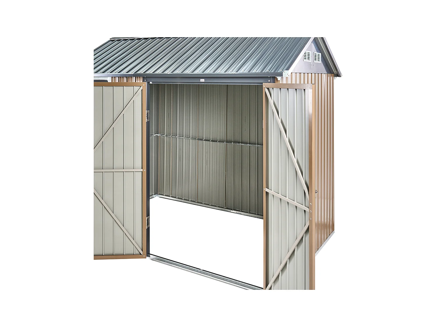 Abri de jardin NOCCIANO 248 cm 161 cm Marron