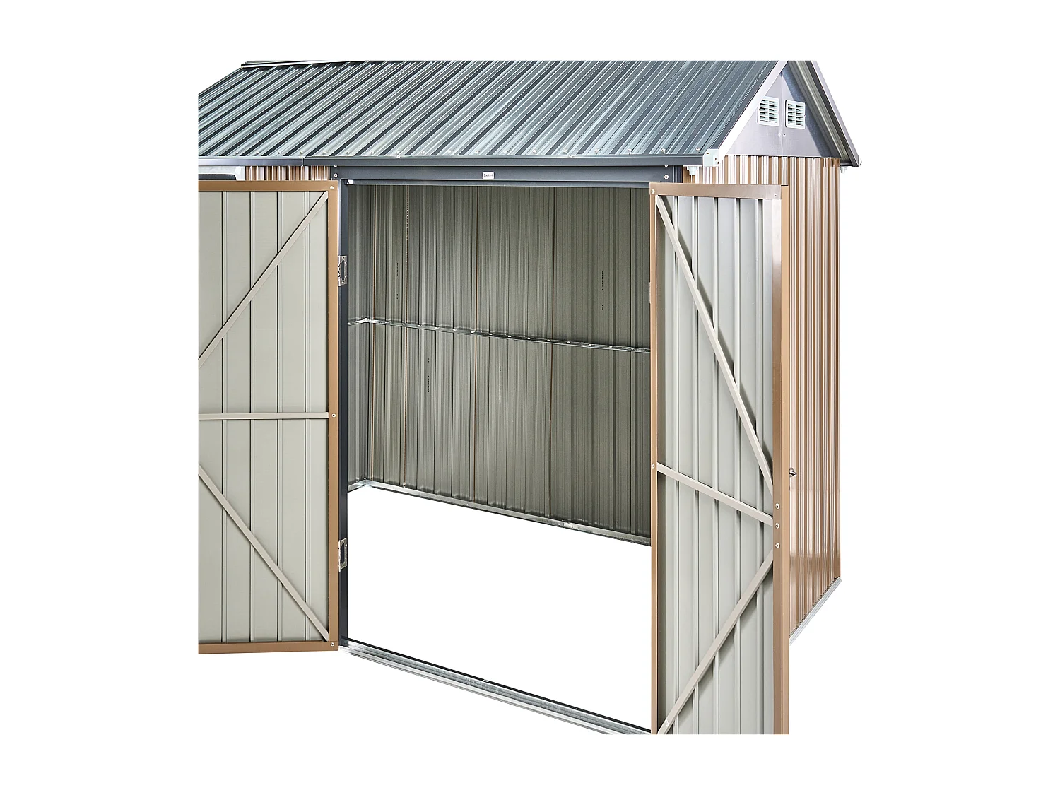 Abri de jardin NOCCIANO 248 cm 161 cm Marron