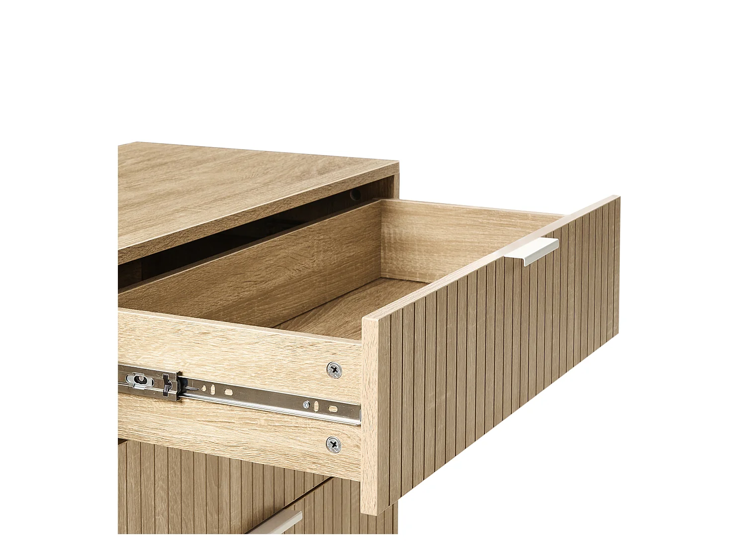 Commode à 6 tiroirs ROYALLA Marron clair