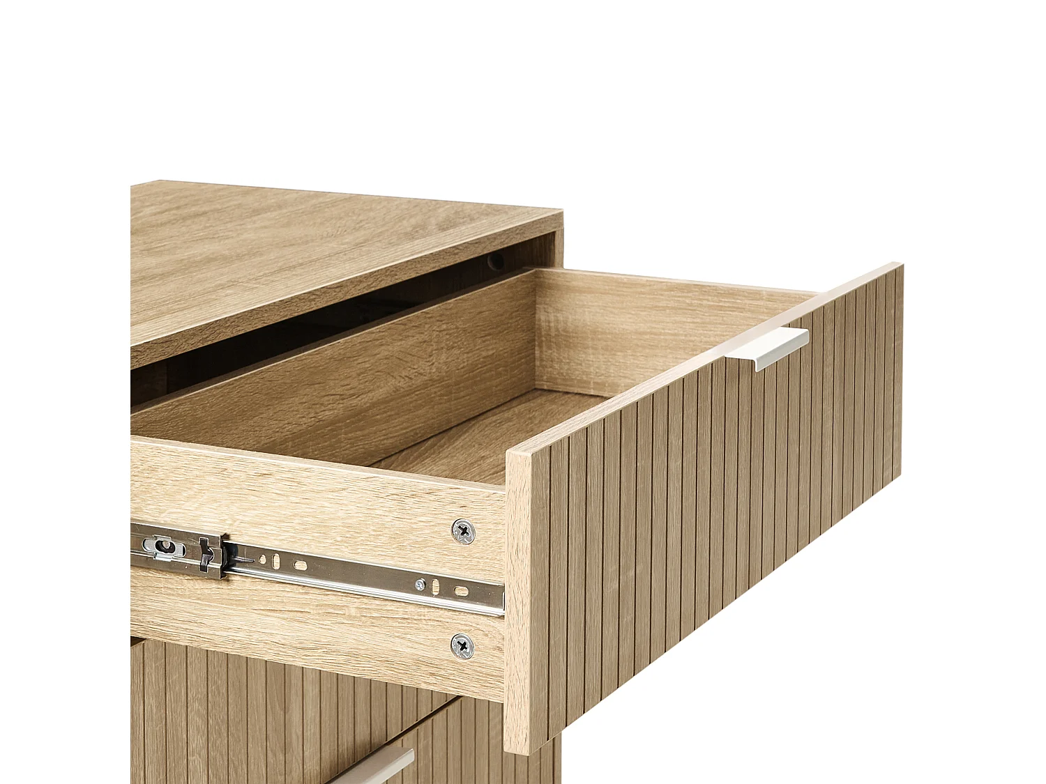 Commode à 6 tiroirs ROYALLA Marron clair