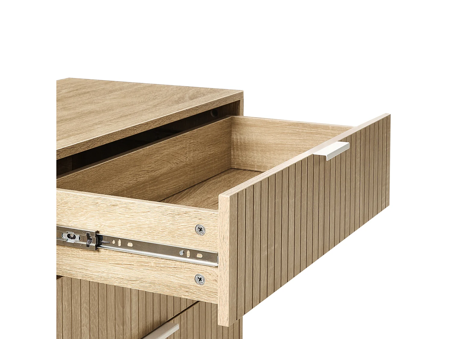 Commode à 6 tiroirs ROYALLA Marron clair