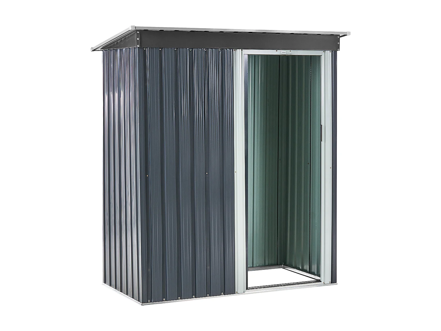 Abri de jardin AISONE 150 cm 89 cm Gris graphite