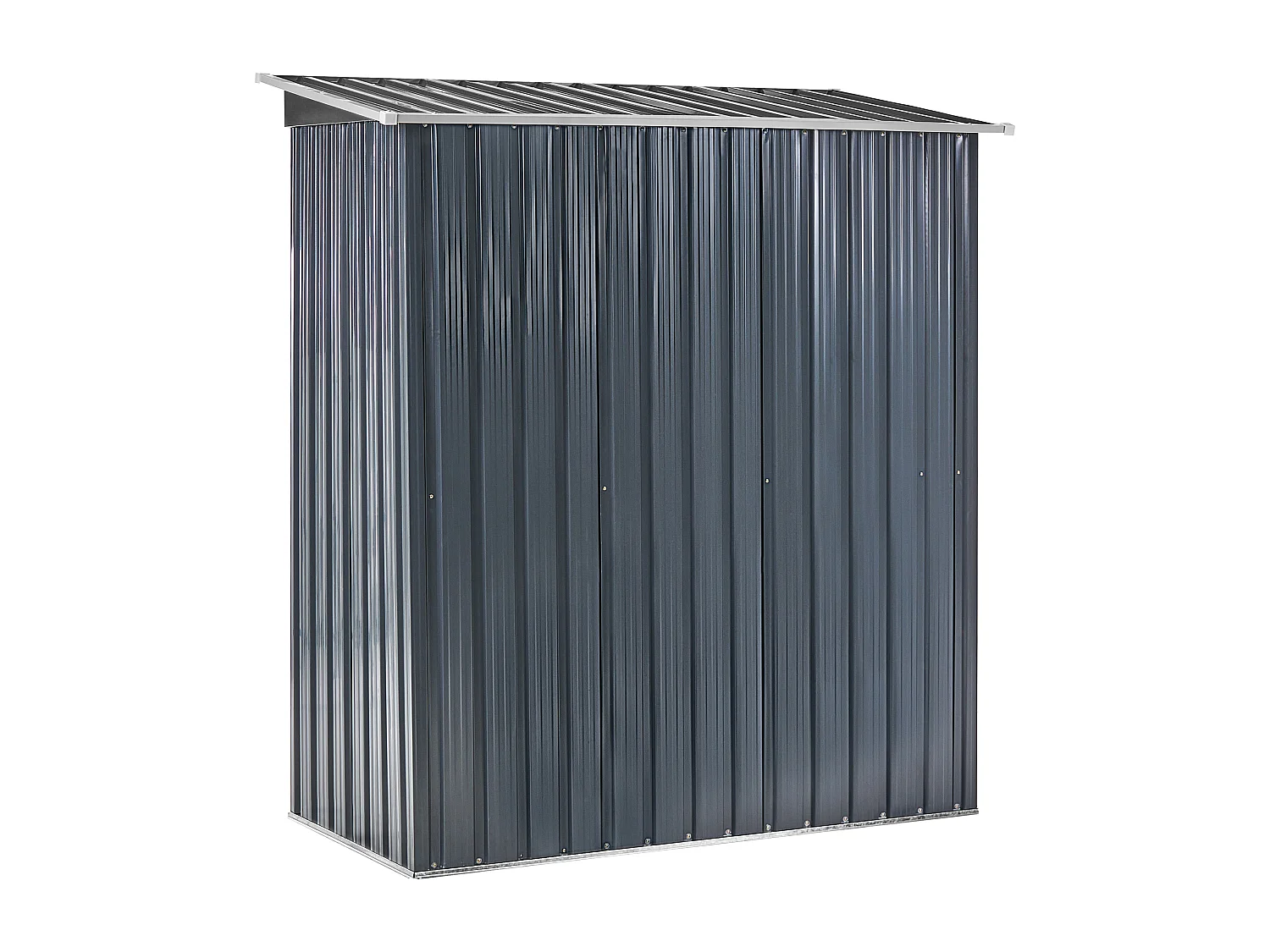Abri de jardin AISONE 150 cm 89 cm Gris graphite