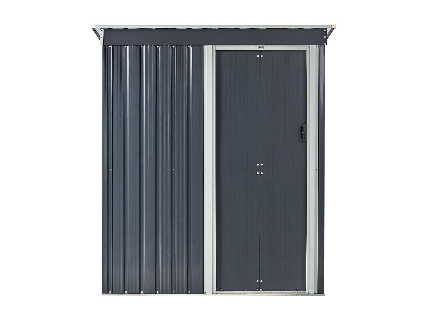 Abri de jardin AISONE 150 cm 89 cm Gris graphite