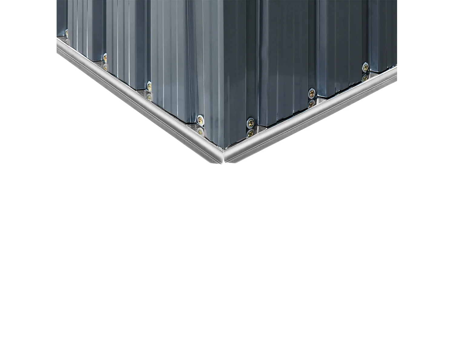 Abri de jardin AISONE 150 cm 89 cm Gris graphite