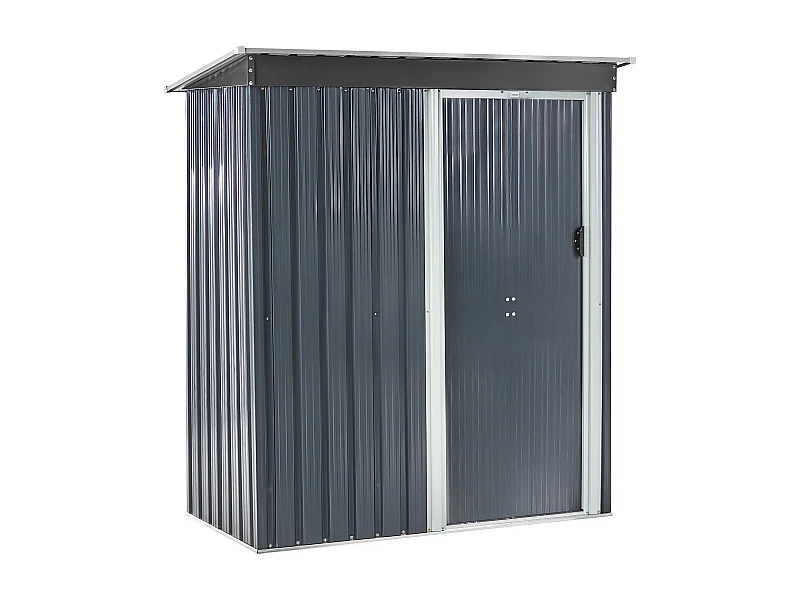 Abri de jardin AISONE 150 cm 89 cm Gris graphite