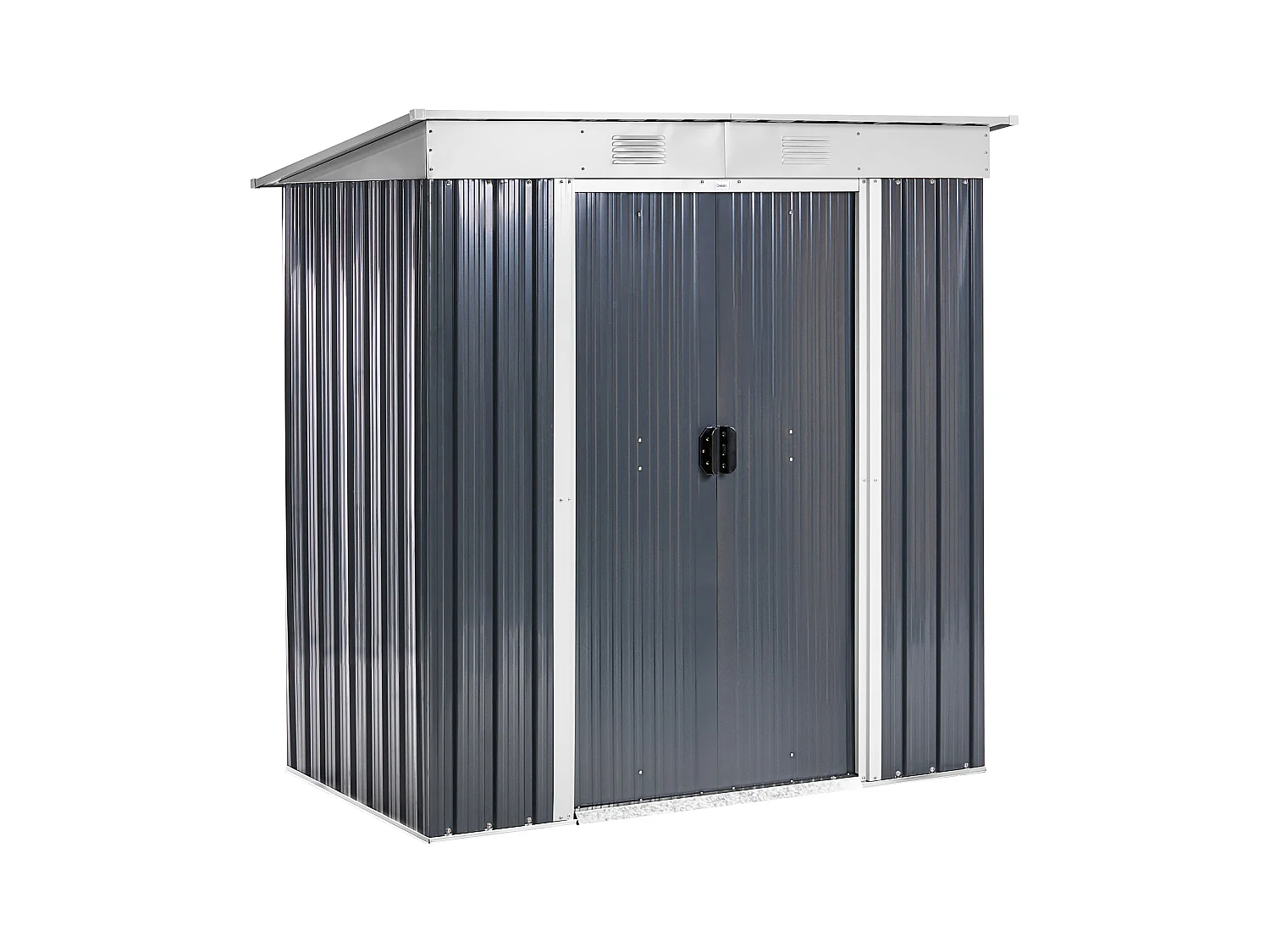 Abri de jardin ACILIA 174 cm 110 cm Gris graphite