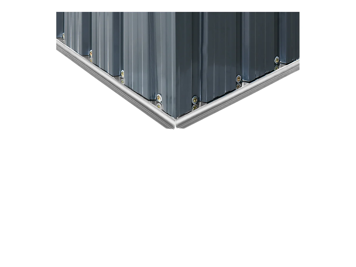 Abri de jardin ACILIA 174 cm 110 cm Gris graphite