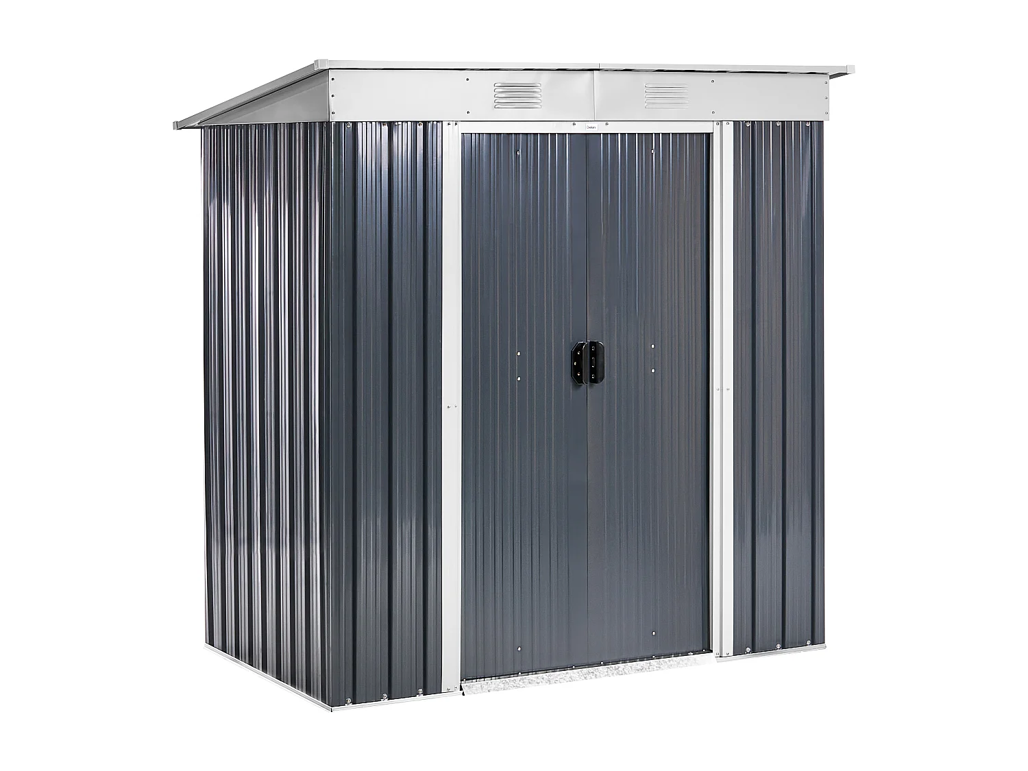 Abri de jardin ACILIA 174 cm 110 cm Gris graphite