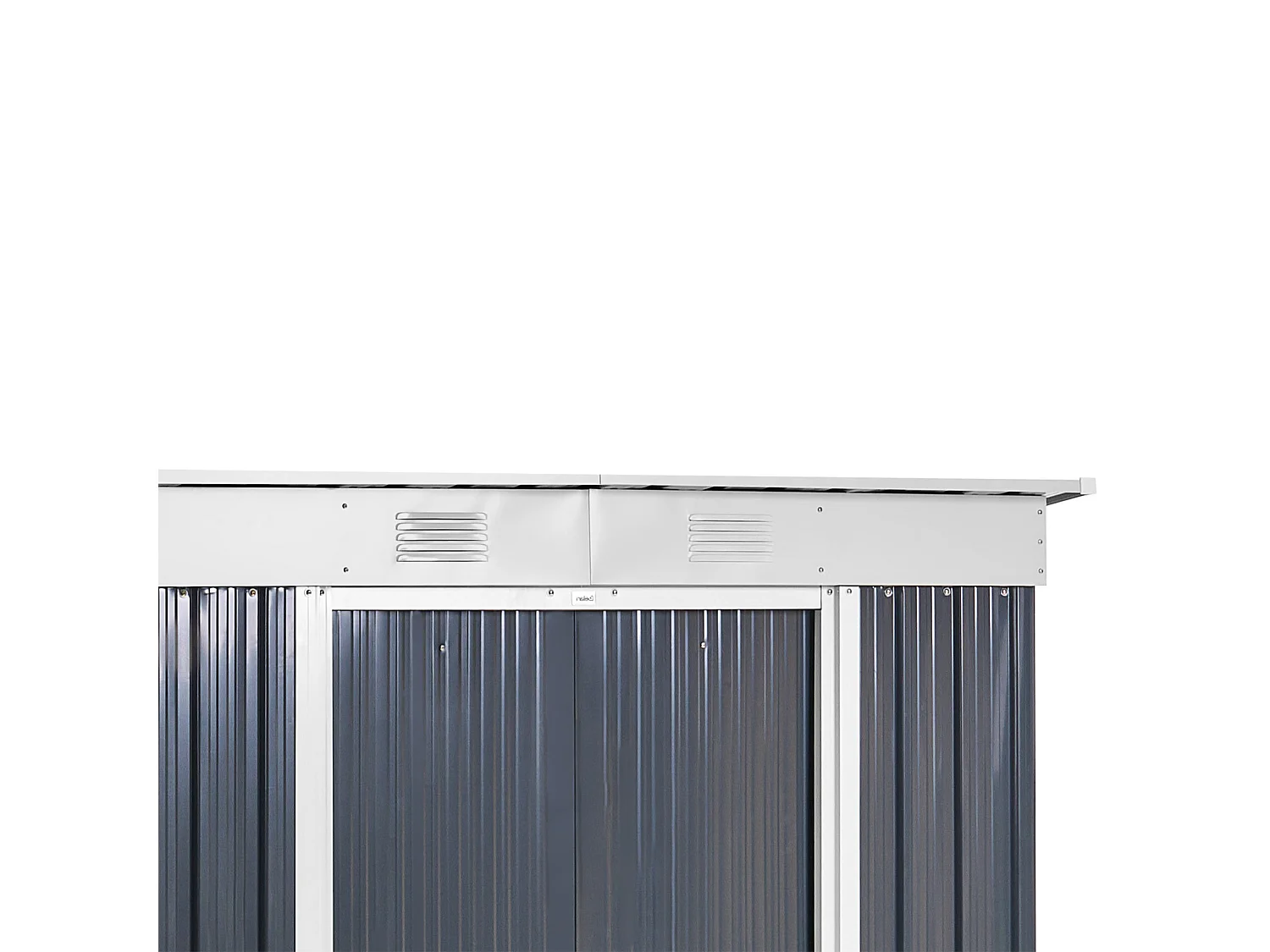 Abri de jardin ACILIA 174 cm 110 cm Gris graphite