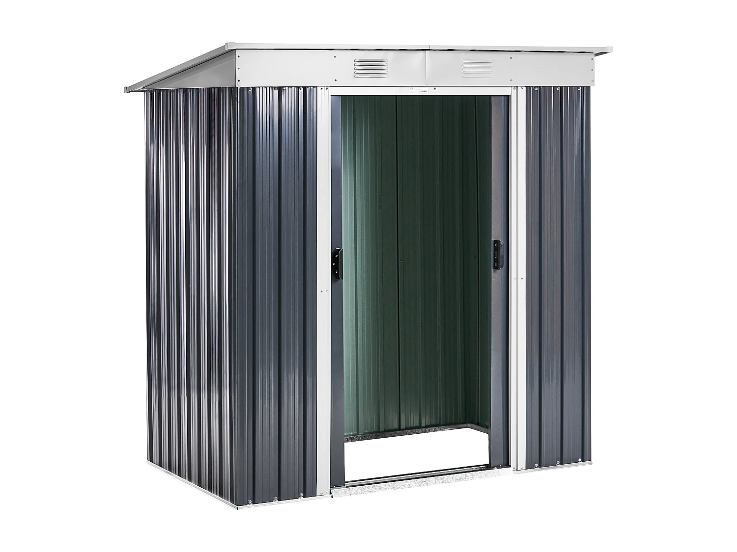 Abri de jardin ACILIA 174 cm 110 cm Gris graphite