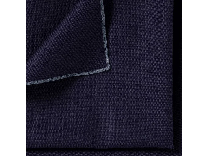 Lot 2 serviettes de table lin, coton bleu 41 x 41 cm - CONSTELLA 9383