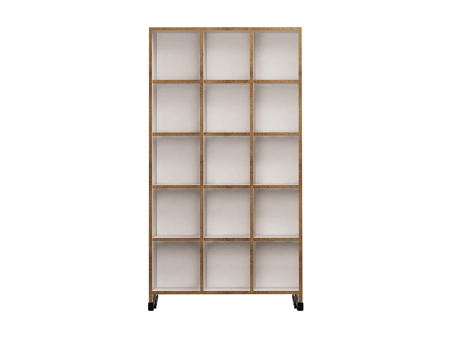 Librería – 90 x 165,5 x 25 cm – Roble – Tablero de partículas recubierto de melamina
