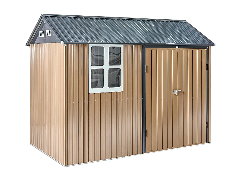 Abri de jardin NOCCIANO 313 cm 220 cm Marron