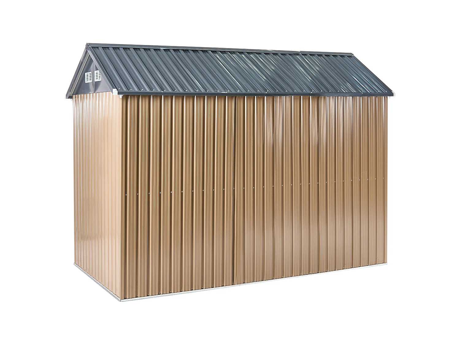 Abri de jardin NOCCIANO 313 cm 220 cm Métal Marron