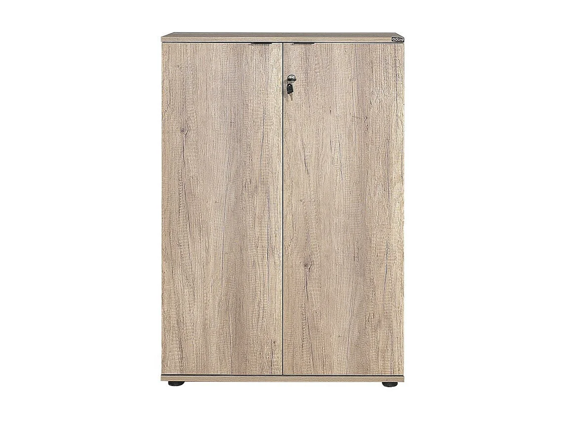 Librería – 72 cm x 109 cm x 34 cm – Nogal claro – Tablero de partículas