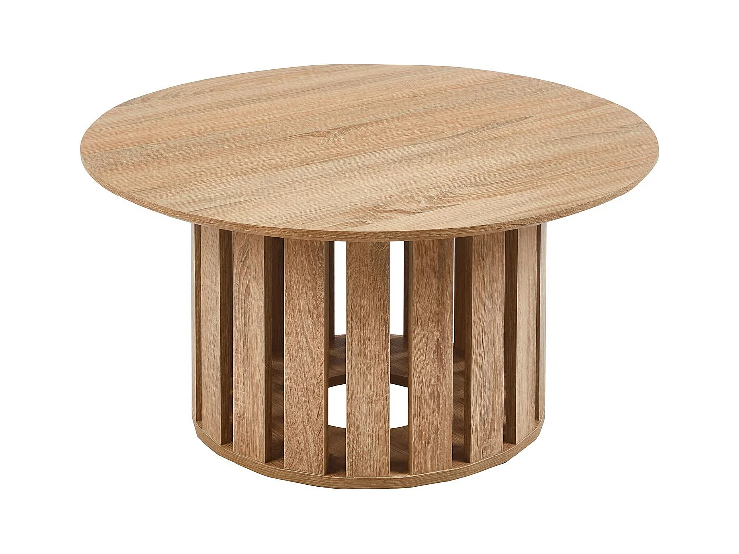 Ensemble de 2 tables basses Annabel Chêne clair