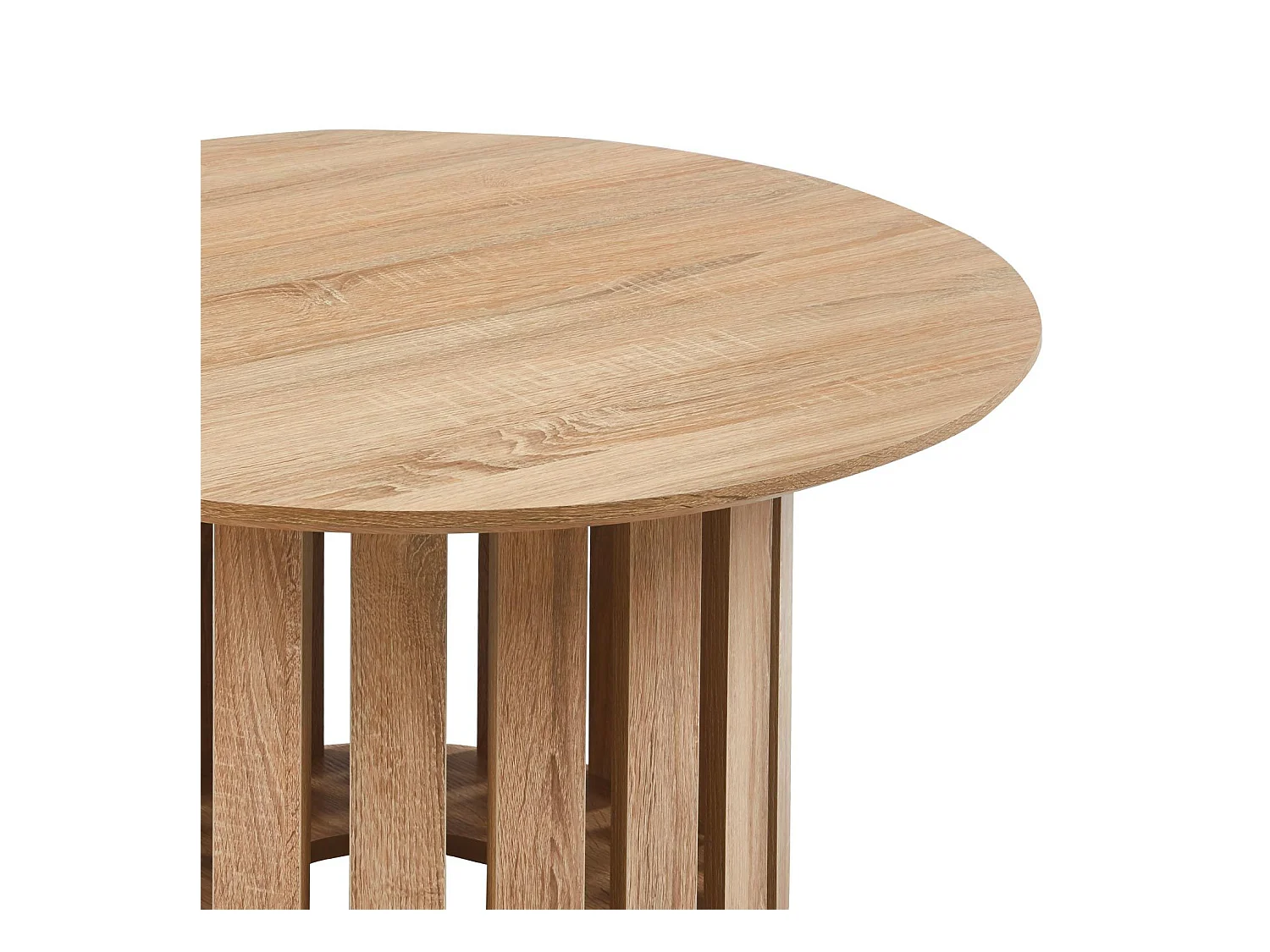 Ensemble de 2 tables basses Annabel Chêne clair