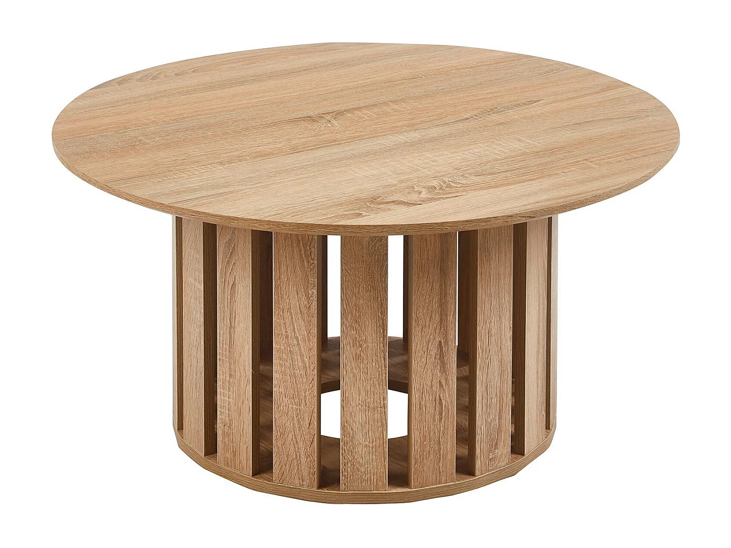 Ensemble de 2 tables basses Annabel Chêne clair